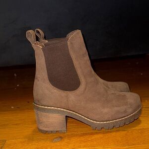 Rock & Candy Chocolate Ankle Booties
